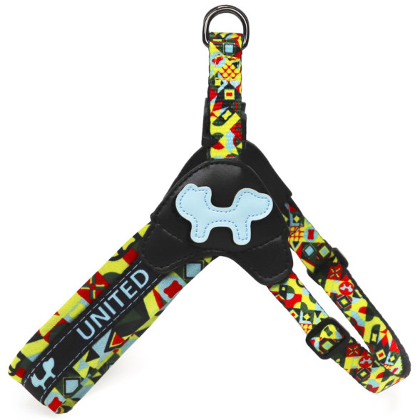 United Pets Complete me шлейка для собак, XS 40 x 37-46 см, разноцветный рисунок