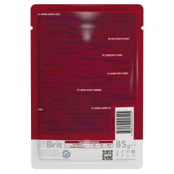 Brit Premium паучи для взрослых собак всех пород с мясным ассорти в соусе - 85 г х 14 шт