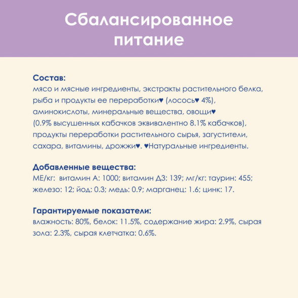 Purina Cat Chow Adult Sensitive паучи для взрослых кошек с чувствительным пищеварением с лососем и кабачками - 85 г х 26 шт