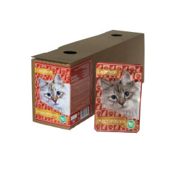 Ем без проблем влажный корм для кошек с индейкой, в паучах - 85 г х 24 шт