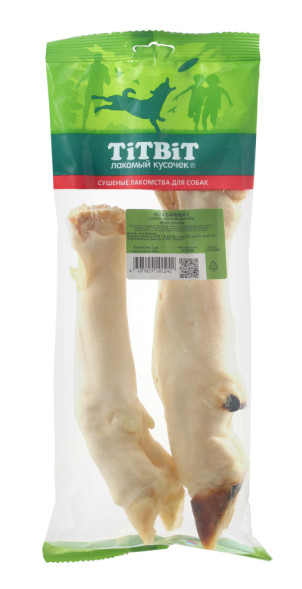 TiTBiT лакомство для собак Нога баранья - 164 г (2 шт)