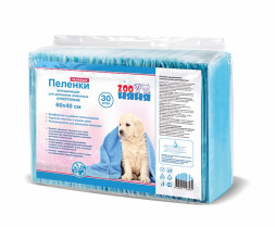 ZOO Няня гелевые пеленки тонкие, 60х40 - 30 шт