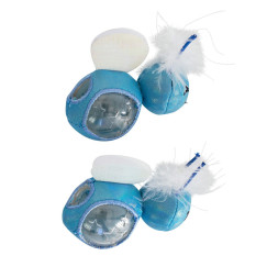 Petstages игрушка для кошек под лакомство Светлячки, 2 шт