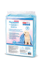 ZOO Няня гелевые пеленки тонкие, 60х90 - 10 шт