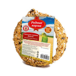 Родные корма лакомство-игрушка качели для волнистых попугаев, 12 см - 130 г