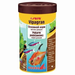 Sera Vipagran Корм для рыб основной в гранулах - 250 мл