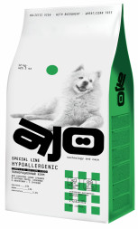 AJO Dog Hypoallergenic сухой корм для взрослых собак средних и крупных пород, при аллергии и проблемах пищеварения, с олениной и гречкой - 12 кг