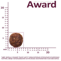 AWARD Hairball &amp;amp; Indoor сухой корм для взрослых кошек, для выведения шерсти, с уткой, индейкой, зеленой чечевицей и юккой Шидигера - 10 кг