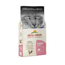 Almo Nature Holistic Kitten Chicken &amp;amp; Rice сухой корм класса холистик для котят с курицей и коричневым рисом - 12 кг