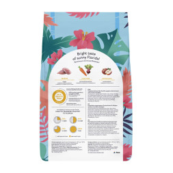 Florida сухой корм для щенков средних пород с курицей и яблоком - 1 кг