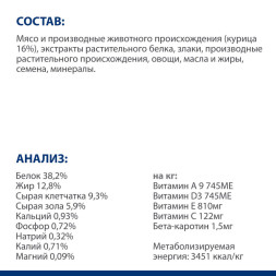 Hills Prescription Diet Metabolic сухой корм для кошек для контроля веса с курицей - 250 г