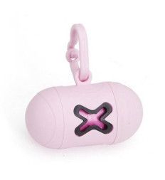 Camon диспенсер для пакетов CITYGO, розовый