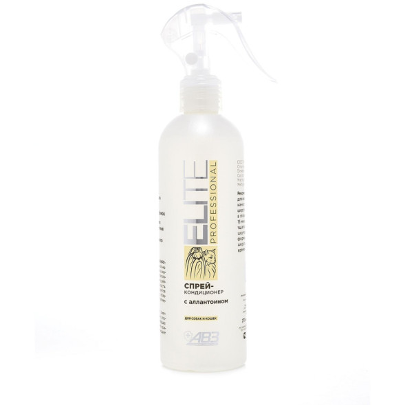 АВЗ Elite Professional спрей для кошек и собак для облегчения расчесывания шерсти с аллантоином - 270 мл