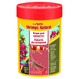 Sera Shrimps Natural Корм для креветок - 55 г