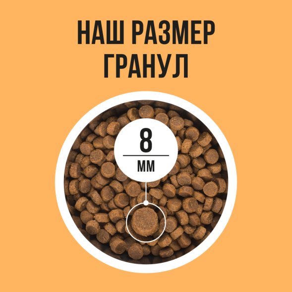 BOWL WOW сухой полнорационный корм для кошек с чувствительным пищеварением с индейкой и тыквой - 400 г