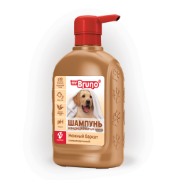 Mr.Bruno Нежный бархат гипоаллергенный шампунь для щенков - 350 мл