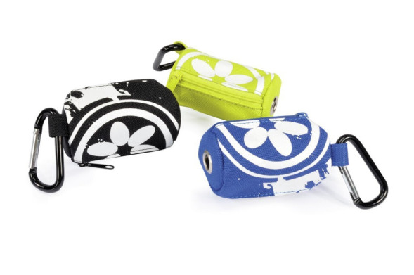 Camon диспенсер для пакетов Оксфорд однотонный с белым рисунком