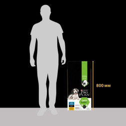 Сухой корм PRO PLAN® для щенков крупных пород с атлетическим телосложением, с высоким содержанием курицы 12 кг