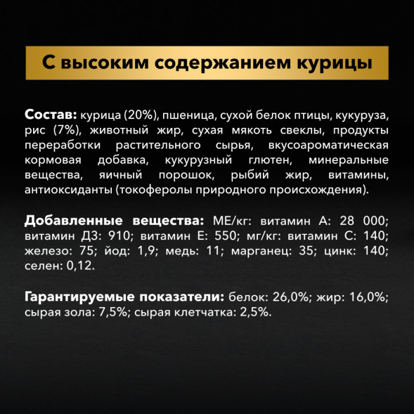 Purina Pro Plan Adult Medium сухой корм для взрослых собак средних пород с курицей и рисом - 14 кг