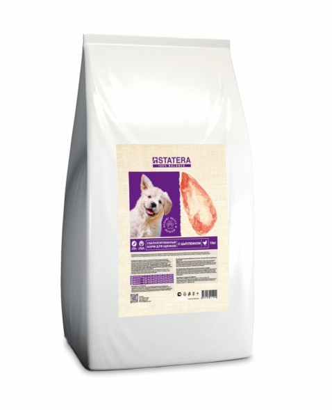 Statera сухой корм для щенков с цыпленком - 18 кг