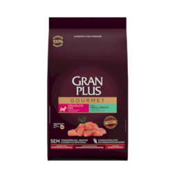 Granplus Gourmet Dog сухой корм для взрослых собак мелких пород, с индейкой и рисом - 1 кг