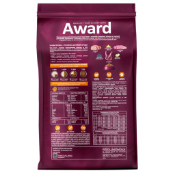 AWARD сухой корм для щенков всех пород от 1 месяца, беременных и кормящих сук, с ягненком, индейкой, яблоком и черникой - 2 кг