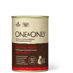 ONE&amp;amp;ONLY Beef влажный корм для собак с говядиной в консервах - 400 г