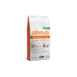 Alleva Equilibrium All Day Maintenance Chicken &amp;amp; Ocean Fish Adult All Breeds сухой корм для взрослых собак всех пород с курицей и океанической рыбой - 12 кг