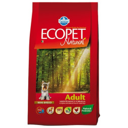 Farmina Ecopet Natural Adult Mini сухой корм для взрослых собак мелких пород с курицей - 2,5 кг