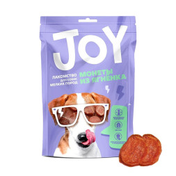 Лакомство JOY Монеты из ягненка для собак мелких пород - 60 г