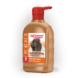 Mr.Bruno Мягкий плюш шампунь для собак с мягкой шерстью - 350 мл